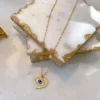 Inspire Me! Home Decor Evil Eye Necklace 1 Inspire Me! Home Decor Evil Eye Necklace