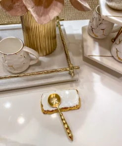 Inspire Me! Home Decor Gold Hammered Handle Spoons (Set Of 4)