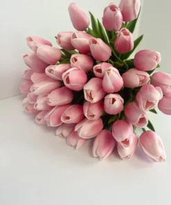 Inspire Me! Home Decor Real Touch Tulip Bouquet (8 Colors)