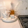 Inspire Me! Home Decor White Olive Oil Dispenser 2 Inspire Me! Home Decor White Olive Oil Dispenser