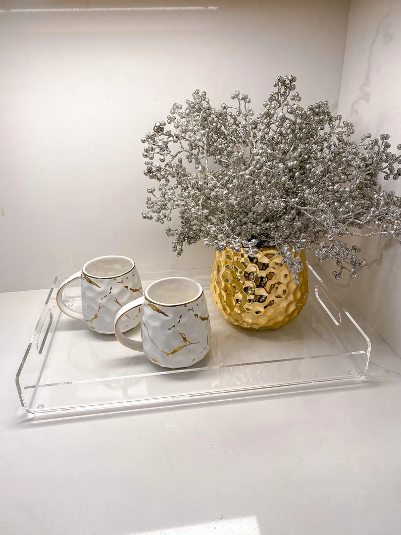 Inspire Me! Home Decor KITCHEN Acrylic Rectangular Tray 3 Inspire Me! Home Decor KITCHEN Acrylic Rectangular Tray