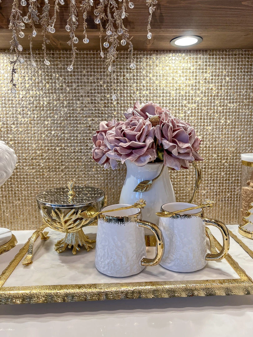 Inspire Me! Home Decor Glass Bowl On Gold Metal Branch Base With Lid 6 Inspire Me! Home Decor Glass Bowl On Gold Metal Branch Base With Lid