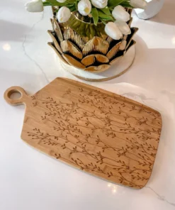 Inspire Me! Home Decor KITCHEN Large Vine Rectangle Bamboo Board
