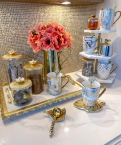 Inspire Me! Home Decor Gold Hammered Texture Pitcher (2 Sizes) 18 Inspire Me! Home Decor Gold Hammered Texture Pitcher (2 Sizes)