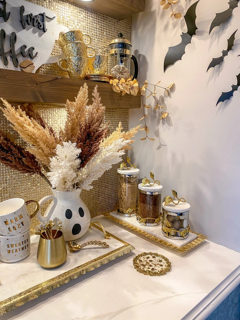 Inspire Me! Home Decor Ghost Ceramic Pitcher With Broom Spoon 6 Inspire Me! Home Decor Ghost Ceramic Pitcher With Broom Spoon