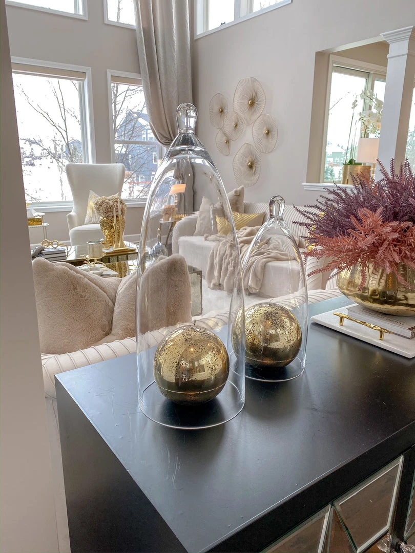 Inspire Me! Home Decor Glass Cloche (2 Sizes) 3 Inspire Me! Home Decor Glass Cloche (2 Sizes)