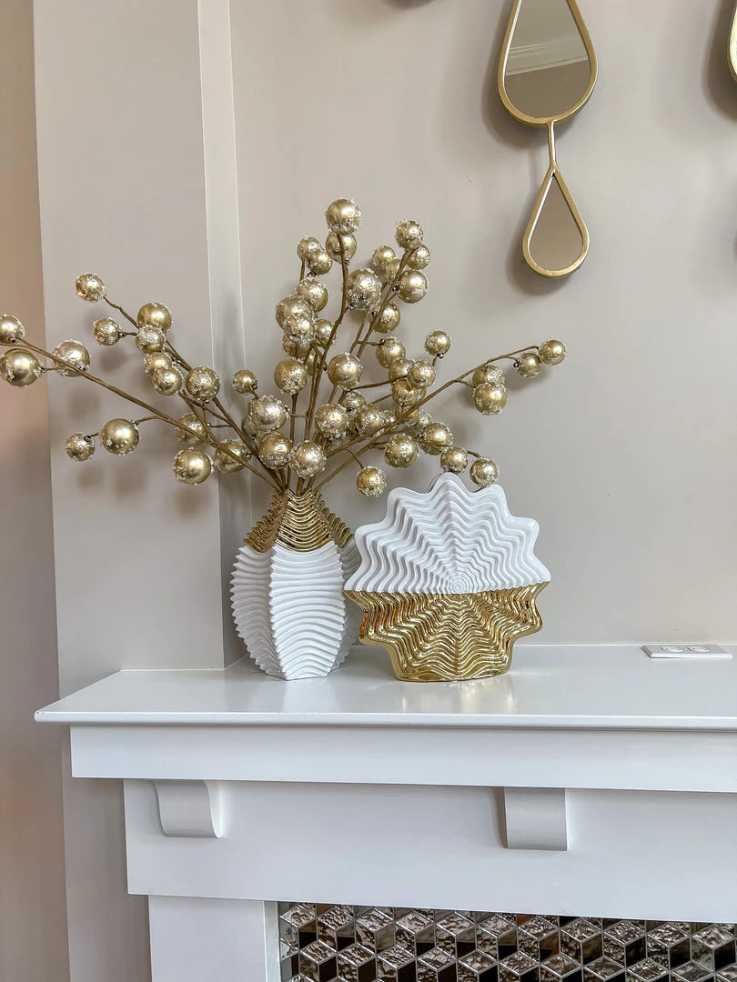 Inspire Me! Home Decor Gold Pearl Orb Spray 6 Inspire Me! Home Decor Gold Pearl Orb Spray