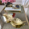 Inspire Me! Home Decor Double Metal Leaf Tray (2 Colors)