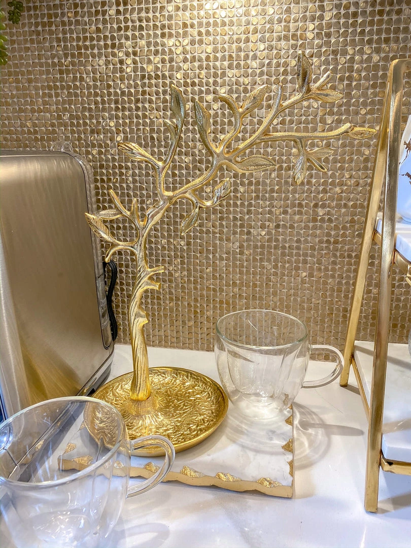 Inspire Me! Home Decor Gold Branch Mug Holder 3 Inspire Me! Home Decor Gold Branch Mug Holder