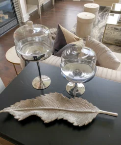 Inspire Me! Home Decor Long Skinny Feather Tray (2 Colors)