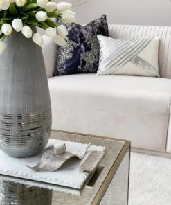 Inspire Me! Home Decor Silver Leaf Tea Light Holder 7 Inspire Me! Home Decor Silver Leaf Tea Light Holder