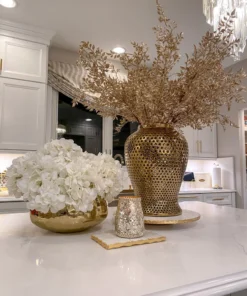 Inspire Me! Home Decor Snowy White Hydrangea Stem