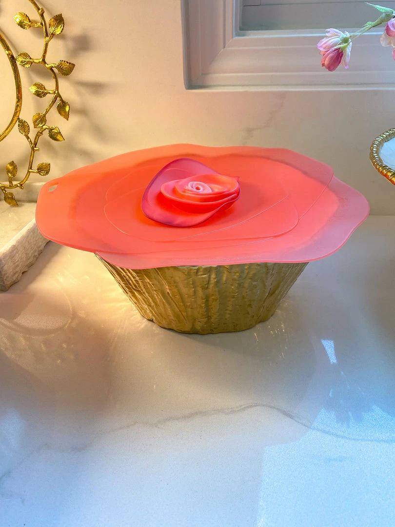 Inspire Me! Home Decor Silicone Rose Pot Lids (4 Sizes) 6 Inspire Me! Home Decor Silicone Rose Pot Lids (4 Sizes)