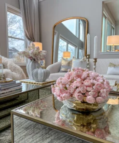 Inspire Me! Home Decor Floral Stems Mini Ranunculus Bundle (3 Colors)