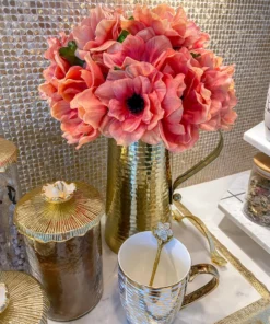 Inspire Me! Home Decor Gold Hammered Texture Pitcher (2 Sizes) 21 Inspire Me! Home Decor Gold Hammered Texture Pitcher (2 Sizes)