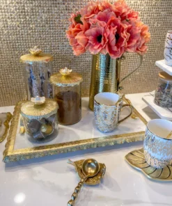 Inspire Me! Home Decor Gold Hammered Texture Pitcher (2 Sizes) 22 Inspire Me! Home Decor Gold Hammered Texture Pitcher (2 Sizes)