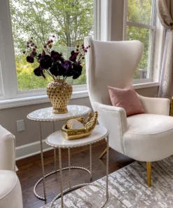 Inspire Me! Home Decor Deep Purple Phalaenopsis Orchid Stem