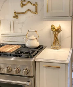 Inspire Me! Home Decor Glass Vase With Gold Base 7 Inspire Me! Home Decor Glass Vase With Gold Base